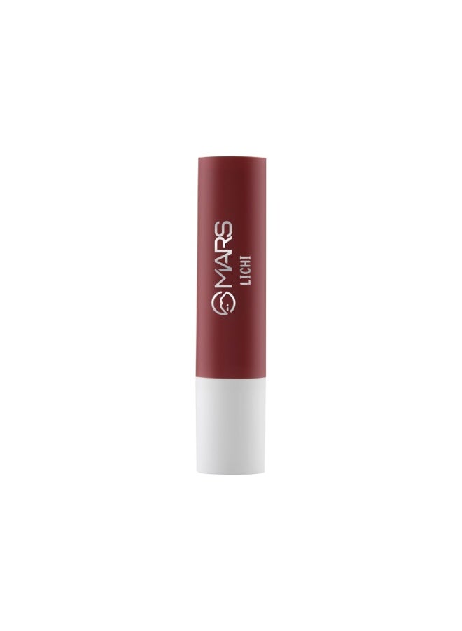 MARS Aqua Splash Tinted Lip Balm Enriched with Shea Butter, Jojoba Oil, Vitamin-E & Cocoa Extract | Repair Chapped Lips | Non-Sticky, Moisturising & Nourishing (3.0 gm) (07-LICHI) - Image 2